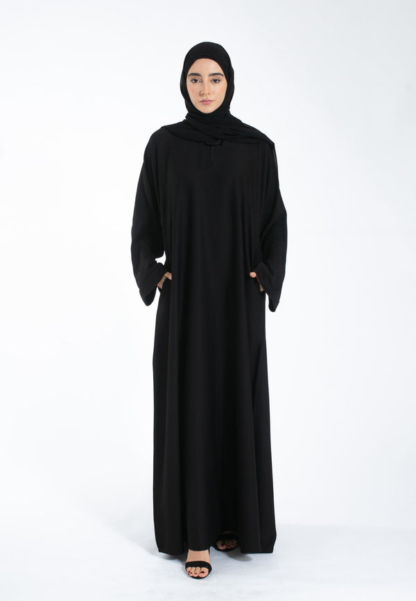 The Essential Abaya — Midnight Black