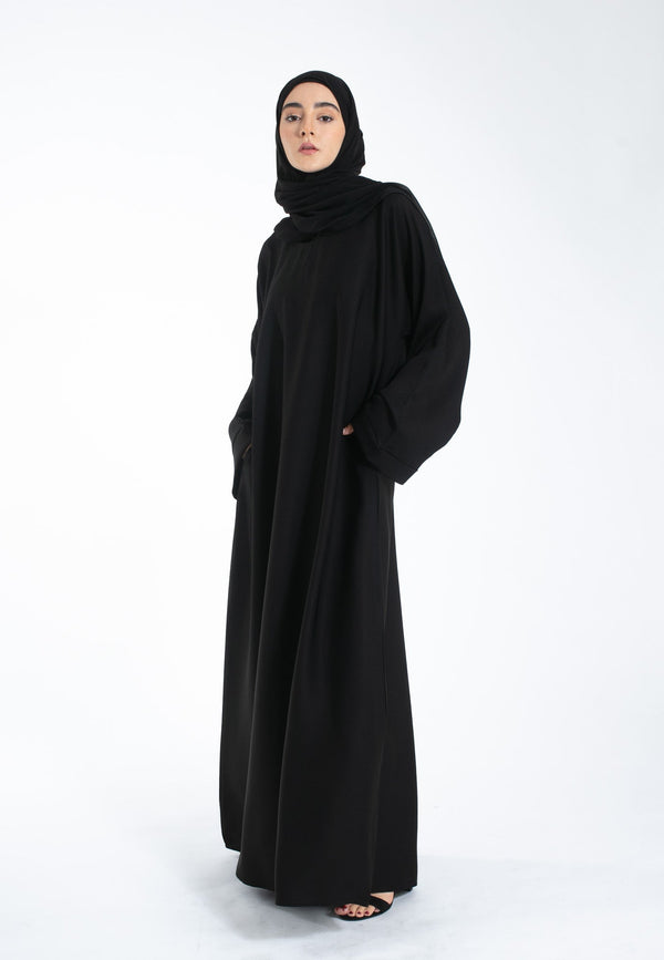 The Essential Abaya — Midnight Black