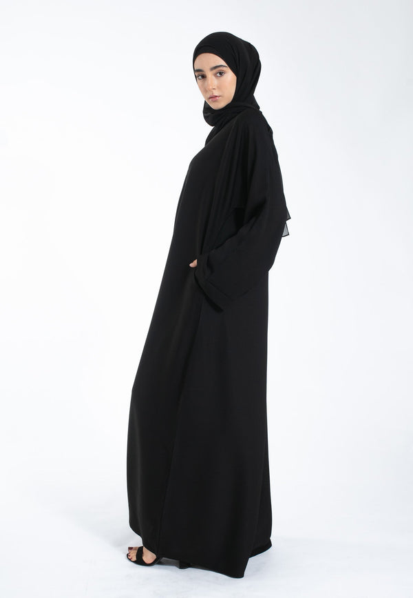 The Essential Abaya — Midnight Black