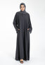 The Essential Abaya — Urban Charcoal