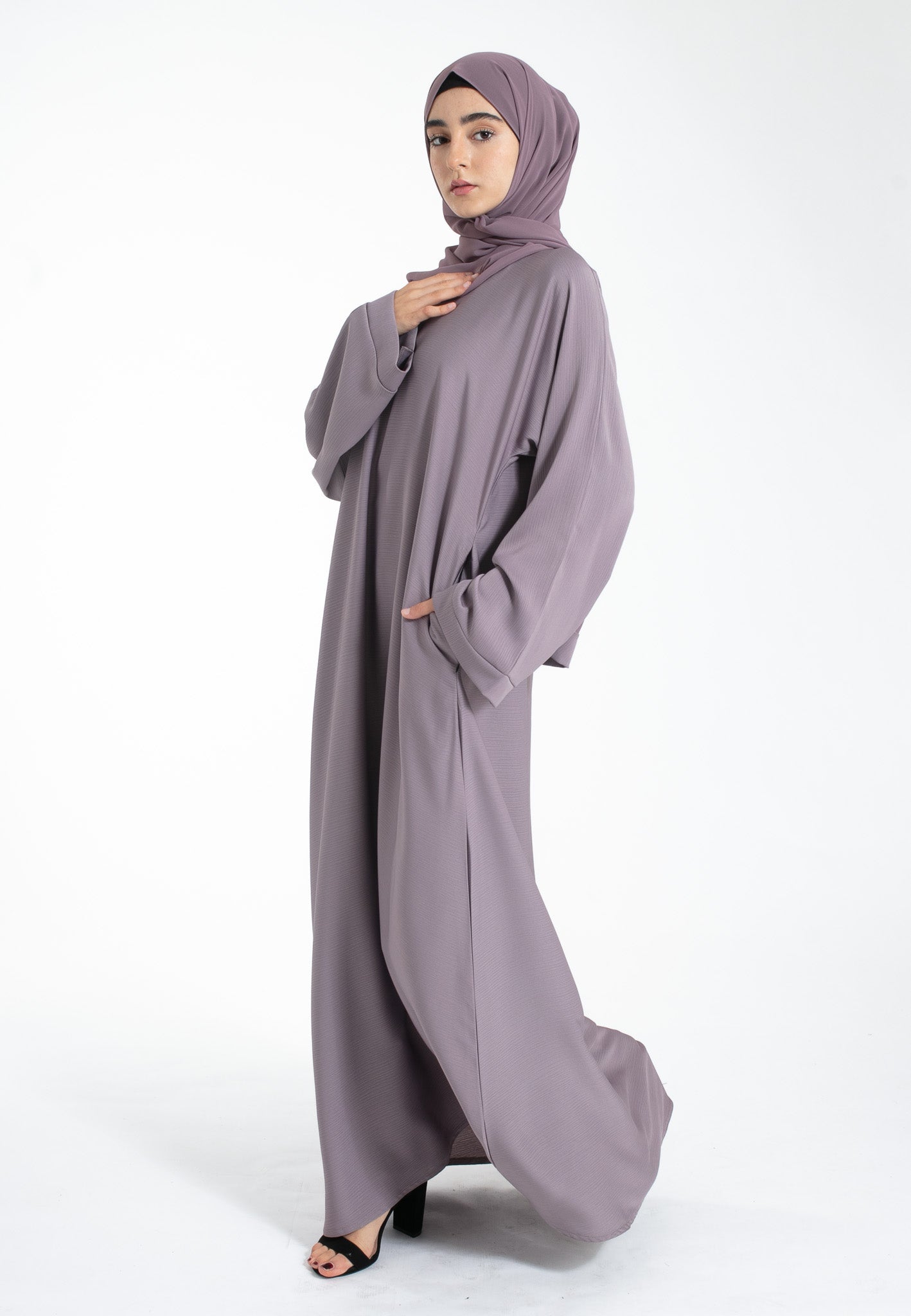 The Essential Abaya — French Lilac