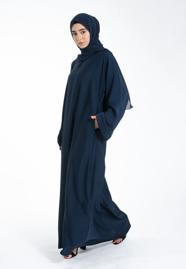 The Essential Abaya — Midnight Navy